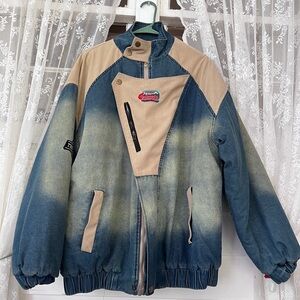 Aelfric Eden Blue and Tan Men's Jacket